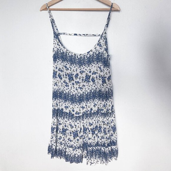 Brandy Melville Blue Floral Jada Dress - Picture 1 of 9